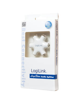 Splitter audio 6 porturi LogiLink