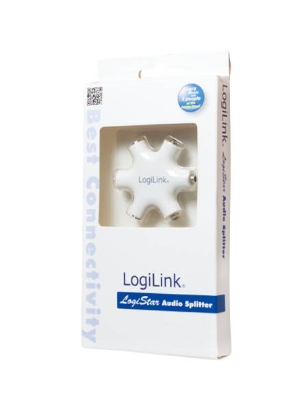 Splitter audio 6 porturi LogiLink