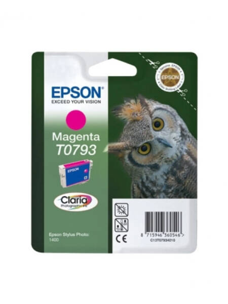 Cartus Inkjet Original - Epson - T0793 Magenta (18ml)