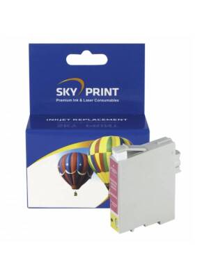Cartus Inkjet Compatibil SkyPrint - Epson - T0613 Magenta (8 ml)