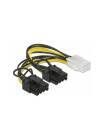 DELOCK CABLU ALIMENTARE PCI EXPRESS 6PIN - 2X8 (1)