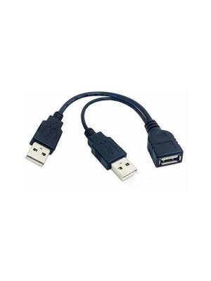 Cablu Delock usb 2.0 mama - 2x tata alimentare