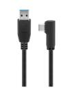 GOBAY CABLU USB 3.0 TYPE-C 90GRADE 2METRI (1)