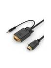 CABLU ADAPTOR HDMI LA VGA CU AUDIO NEGRU 10M CABLEEXPERT (1)