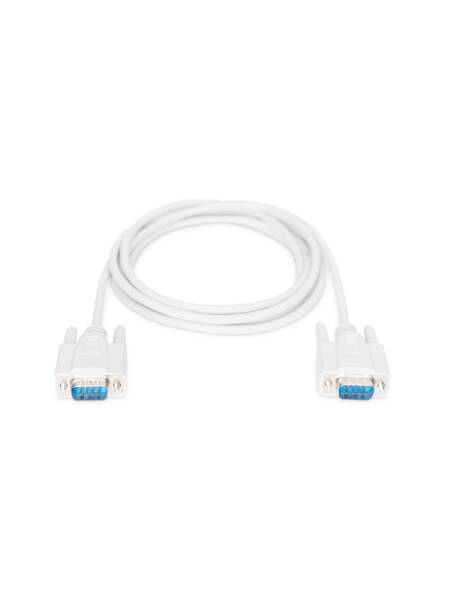 Cablu Serial Digitus Mama/Mama 2.0m Bej