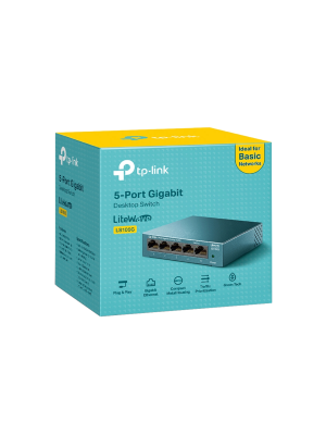 SWITCH TP-LINK LS105G FARA MANAGEMENT GIGABIT ETHERNET (10/100/1000) ALBASTRU