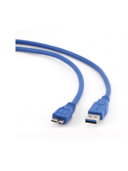Cablu Gembird USB3.0 (T) la MicroUSB3.0 (T) 0.5m Albastru