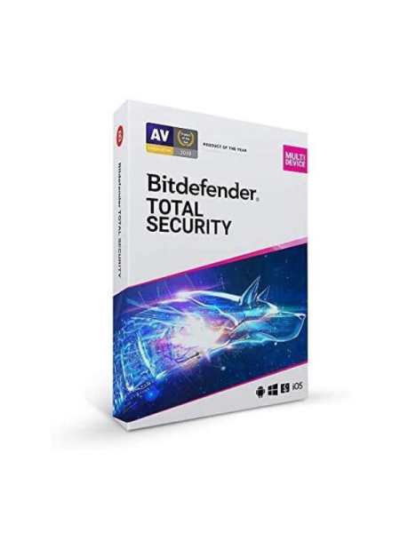 Antivirus Bitdefender Total Security 5x dispozitive 1an