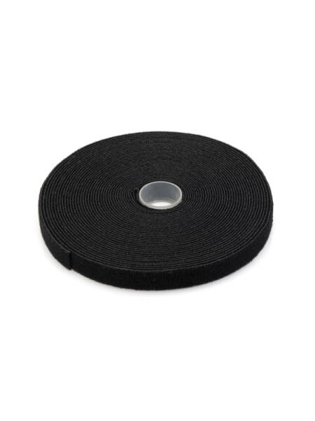 Cable Tie Velcro, 10metri, Negru