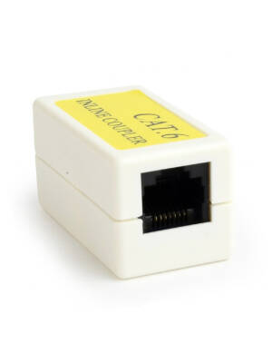 Cupla RJ-45 Gembird UTP Cat6 Plastic Alba