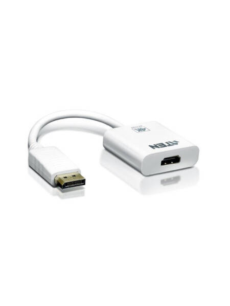 Cablu Video ATEN DisplayPort (T) la HDMI (M) 4k la 60Hz Alb