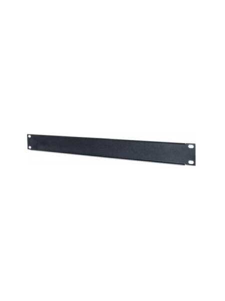PANOU blank INTELLINET, 1U pt rack 19 inch, negru, "712675"