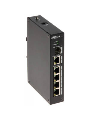 Switch Dahua 4x Gigabit 1x SFP Metalic