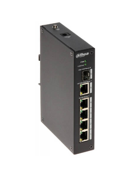 Switch Dahua 4x Gigabit 1x SFP Metalic