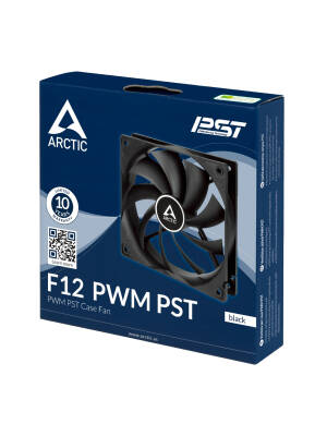 Ventilator Arctic F12 PWM PST 120x120x25mm low noise FD Bearing