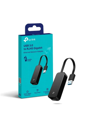 Adaptor Retea TP-Link USB 3.0 (T) la 1x RJ45 (M) Gigabit Negru