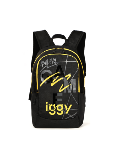 Rucsac Iggy Joy 45x29x22.5cm Galben/Negru