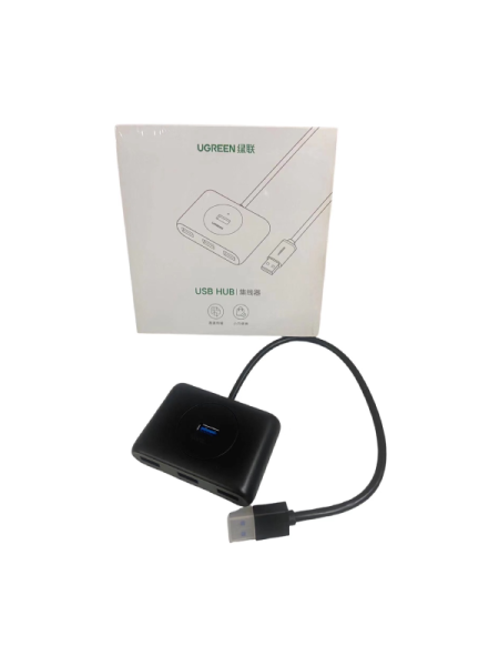Hub USB UGreen CR113 4x USB 3.0 1m Negru