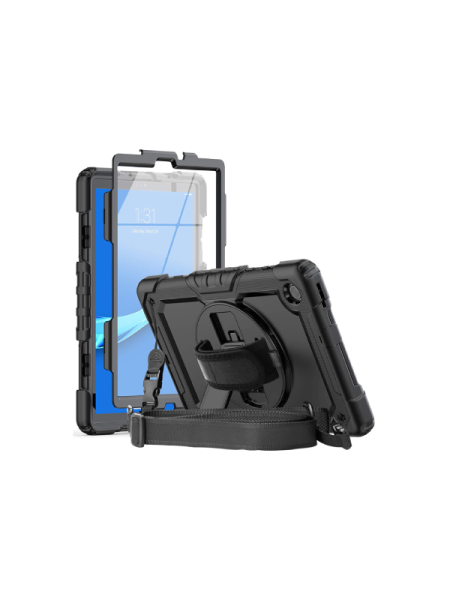 Folie Integrata + Husa Shockproof Armor Lenovo Tab M10 FHD Plus