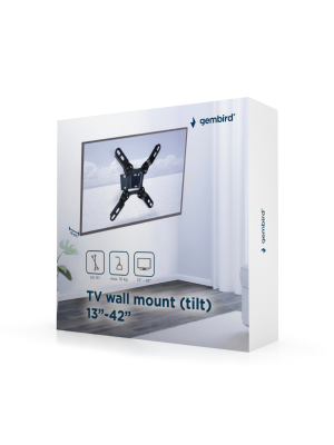 Suport de Perete Gembird pt TV/Monitor, max. 42", 10kg
