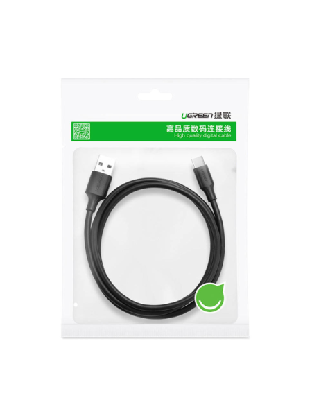 Cablu UGreen USB 2.0 (T) la USB Type-C (T) 0.5m Alb