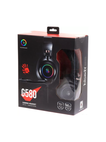 Casti A4Tech Bloody G580 7.1 Surround 1x USB RGB