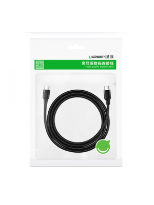 Cablu UGreen USB Type-C (T) la USB Type-C (T) 0.5m Negru