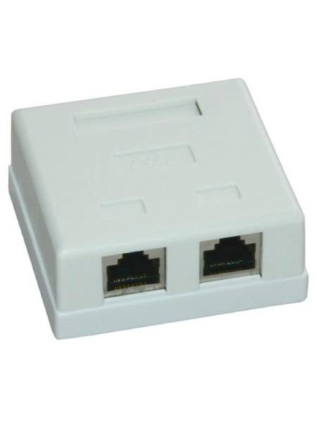 Priza FTP , Pentru cabluri Cat6,2 conectori RJ45