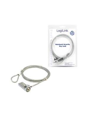 Cablu securitate Logilink pentru laptop cifru 1.5m