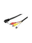 WELL CABLU AUDIO 3X RCA TATA- JACK 3.5MM (3INELE) 1.5M (1)