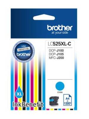 Cartus Inkjet Compatibil - Brother LC525XLC Cyan (1.3k pagini)