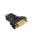 ADAPTOR HDMI TATA - DVI-D MAMA 24+1 4WORLD (1)