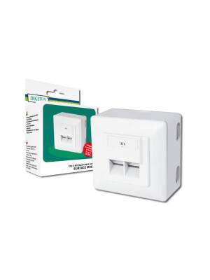 Priza retea Digitus CAT6 Modulara 2xRJ45