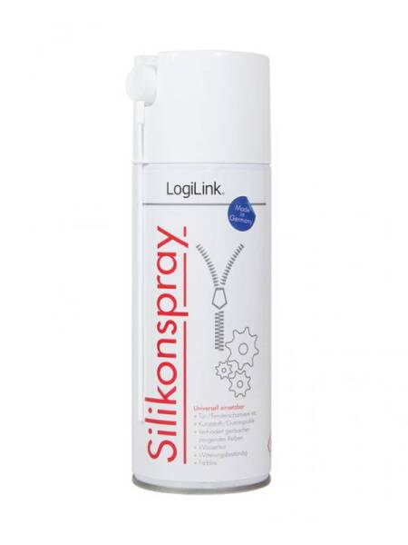 Spray Logilink curatare cu silicon 400ml incolor