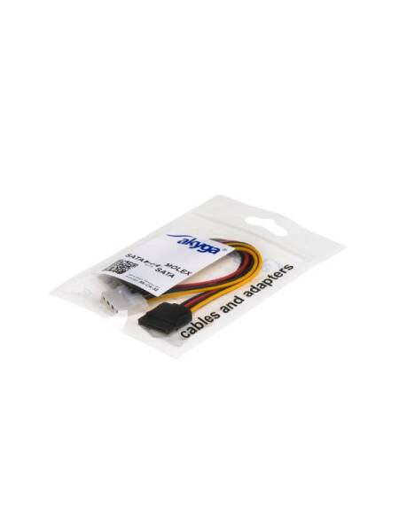 Adaptor Akyga Sata la Sata+Molex 15cm